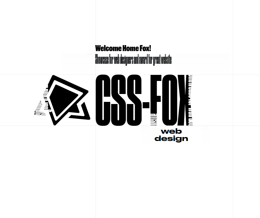 10 CSS-Fox web design award brand mark