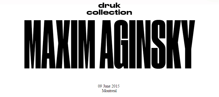 2 druk collection Maxim Aginsky