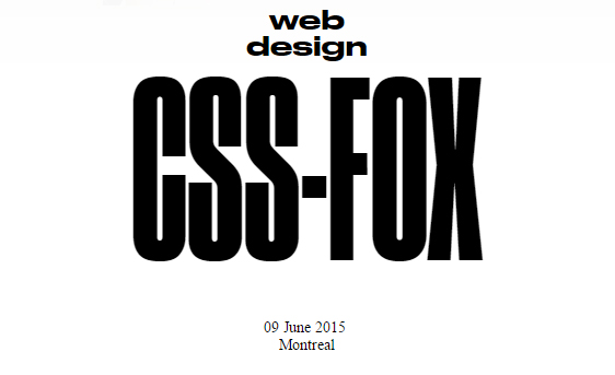7 druk collection CSS-Fox