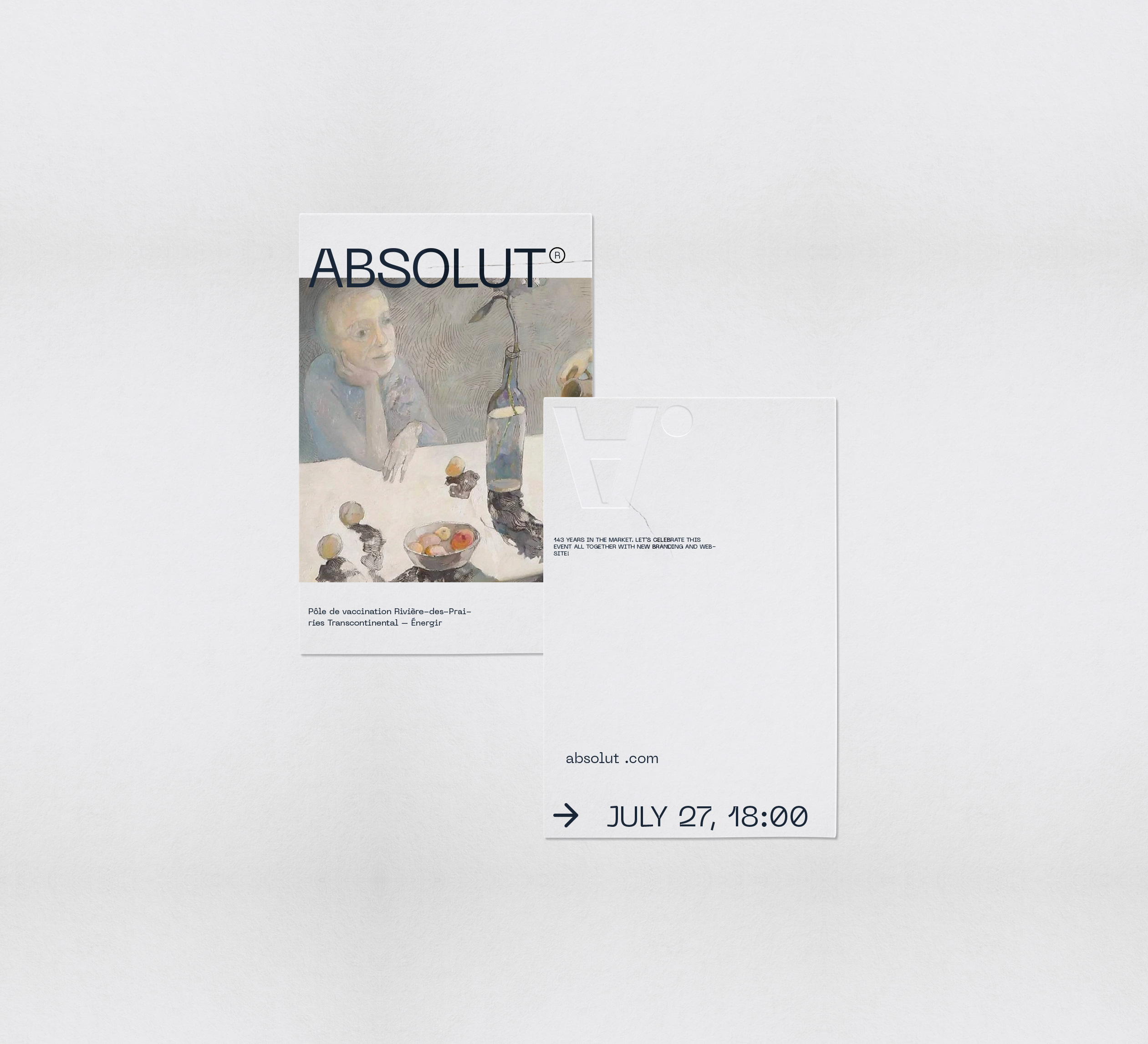 This Absolut vodka 143 celebration vision was inspired by works of great artist - Liza Zabarsky