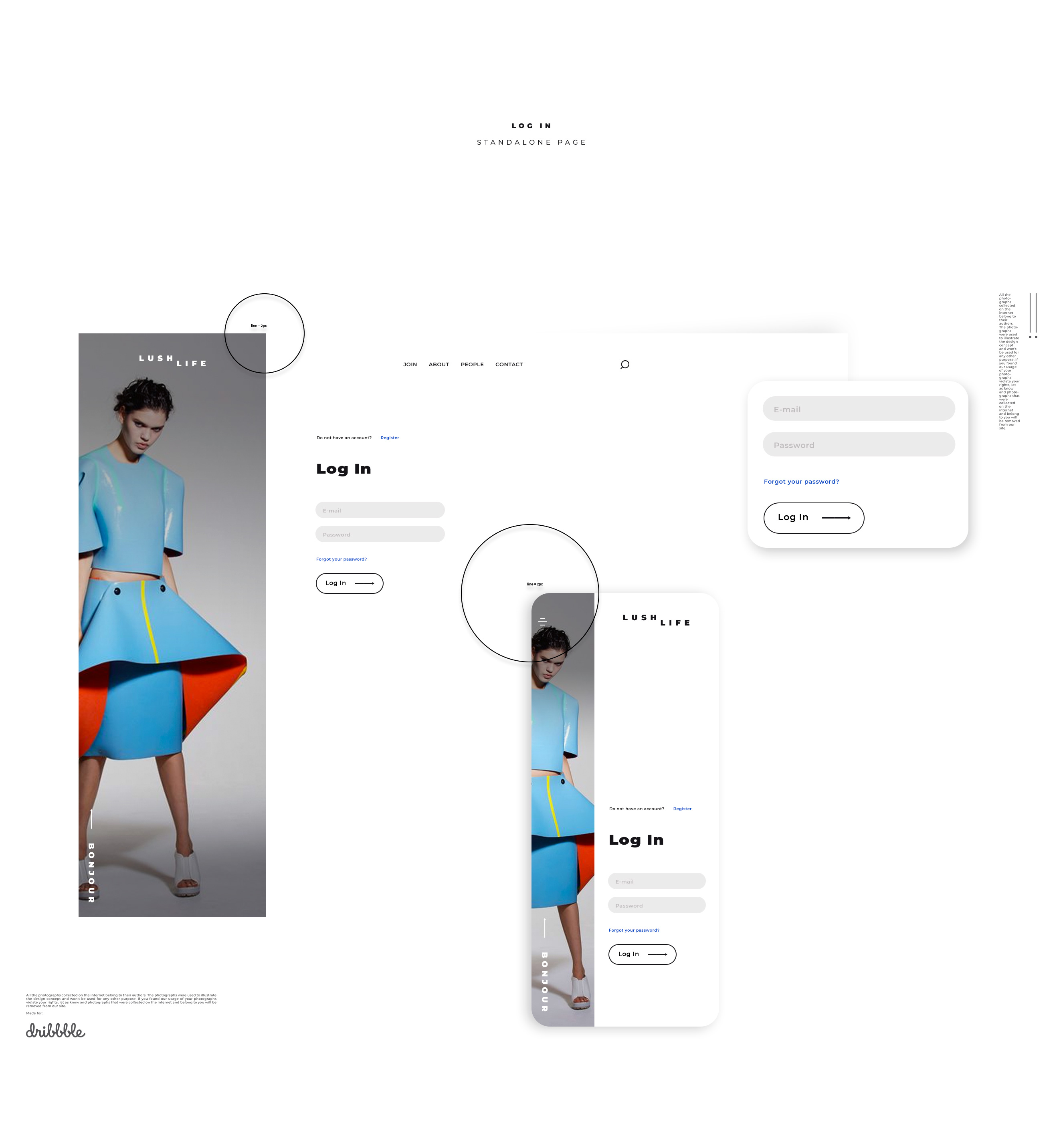 Platform for social interactivity and e-shop for professionals in the field of fashion design