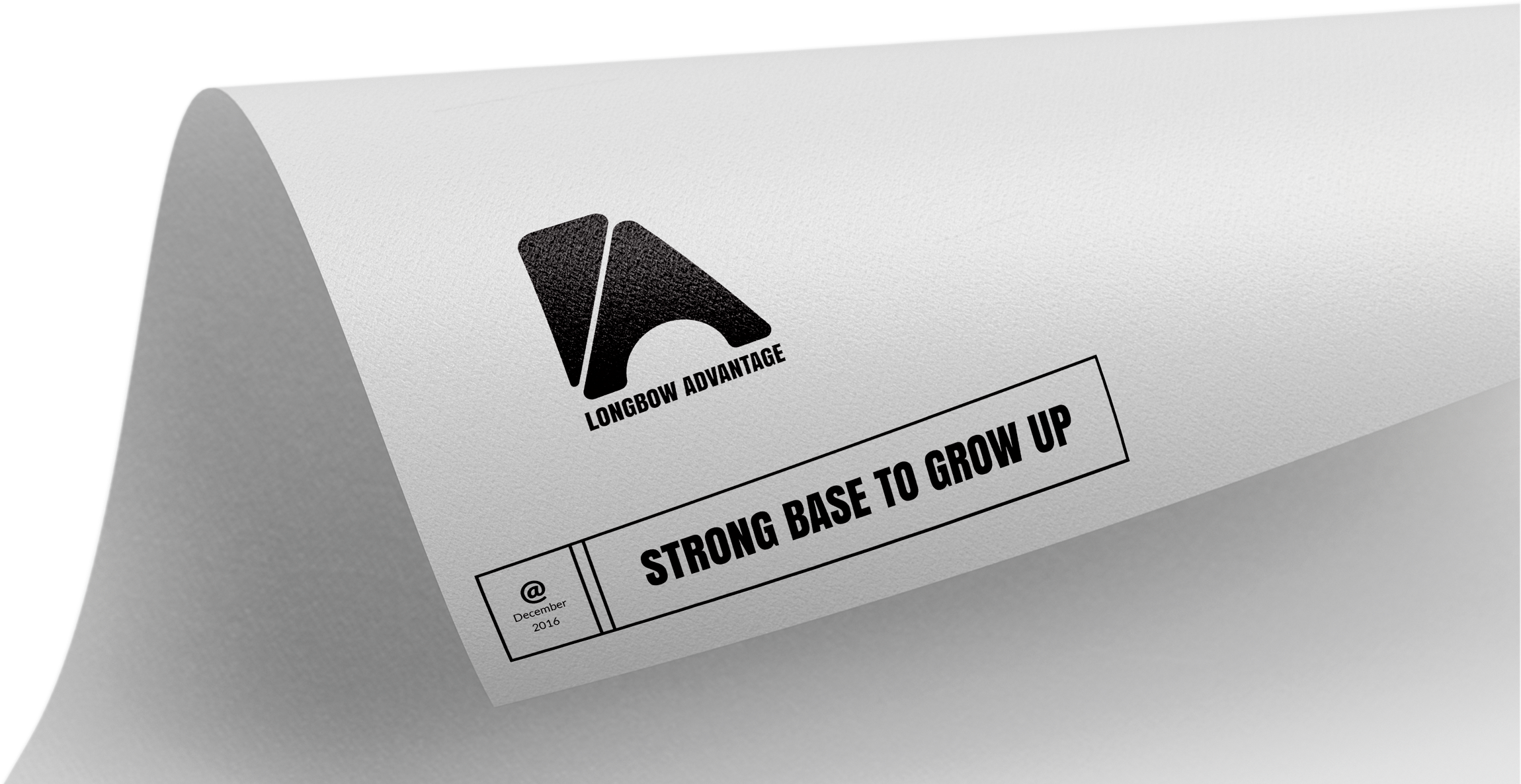 Logo and slogan for Longbow Advantage Montreal creator of Rebus Analytics Platform