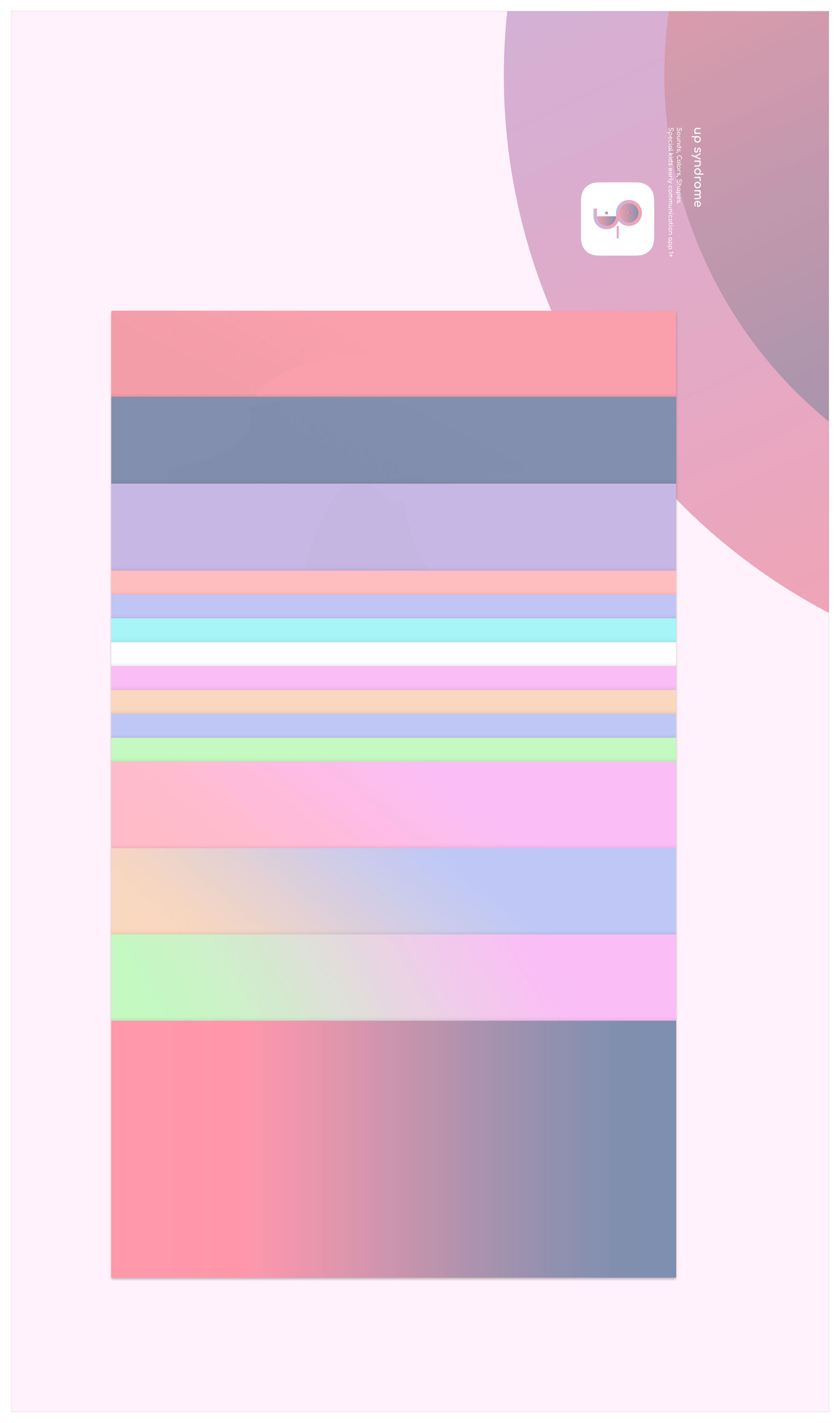 Colors palette and gradients